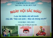CUỘC THI VẼ TRANH “ĐỘI MŨ XINH – BẢO VỆ CHÚNG MÌNH” CUỘC THI VẼ TRANH “ĐỘI MŨ XINH – BẢO VỆ CHÚNG MÌNH”